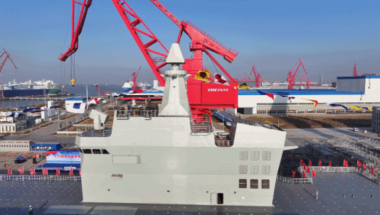 炒股杠杆最高几倍 海军四川舰 正式出坞！