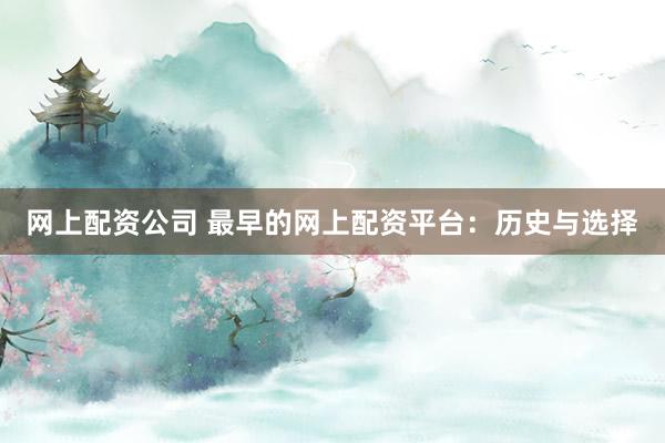 网上配资公司 最早的网上配资平台：历史与选择