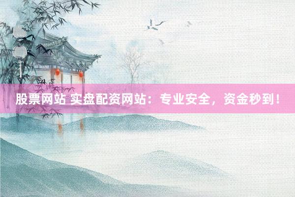 股票网站 实盘配资网站：专业安全，资金秒到！